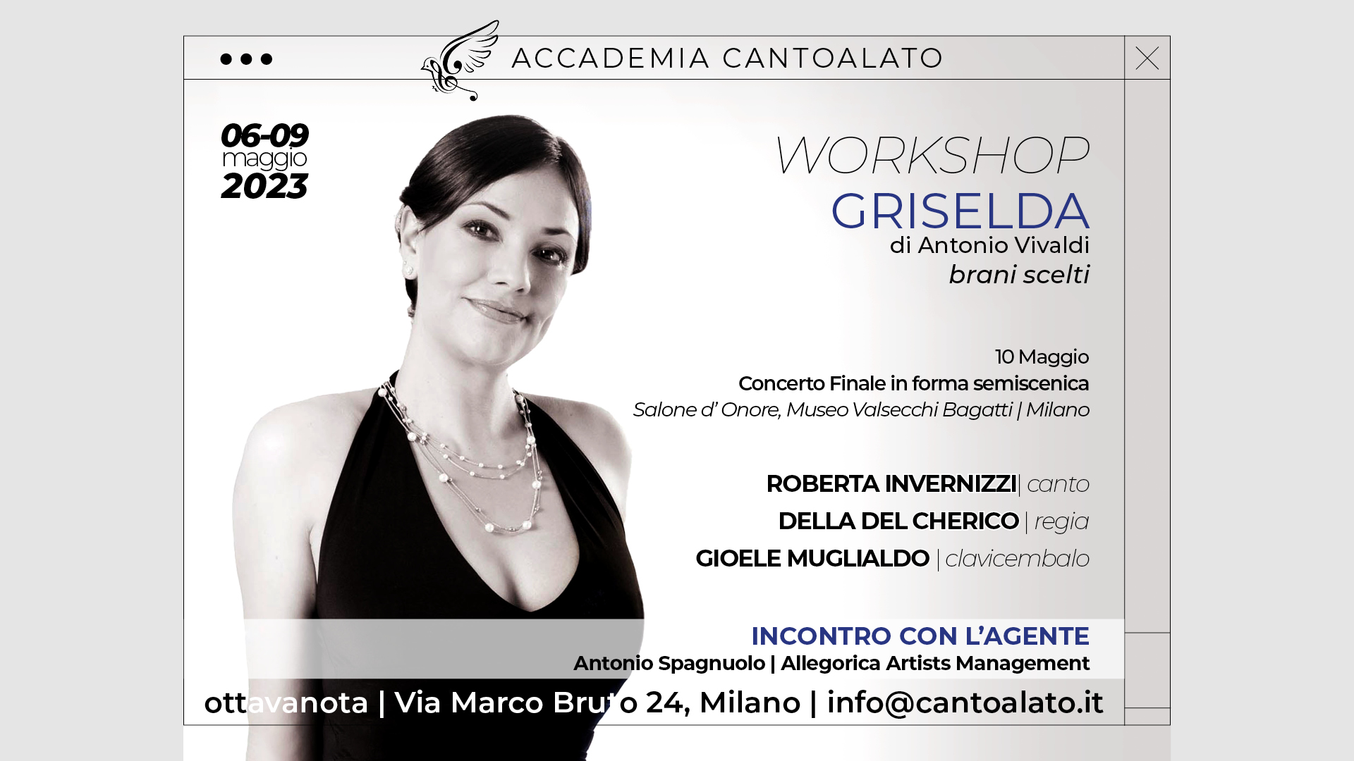 GRISELDA (brani scelti) di A. Vivaldi Ottavanota